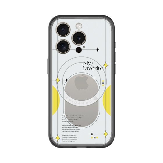 スリムプロテクションプレミアムケース with MagSafe［ オリジナル - チェキケース - イエロー ］