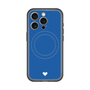 スリムプロテクションプレミアムケース with MagSafe［ オリジナル - 推し色ハート - ブルー ］