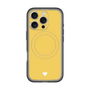 スリムプロテクションプレミアムケース with MagSafe［ オリジナル - 推し色ハート - イエロー ］