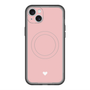 スリムプロテクションプレミアムケース with MagSafe［ オリジナル - 推し色ハート - ピンク ］
