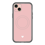 スリムプロテクションプレミアムケース with MagSafe［ オリジナル - 推し色ハート - ピンク ］