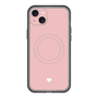 スリムプロテクションプレミアムケース with MagSafe［ オリジナル - 推し色ハート - ピンク ］
