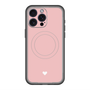 スリムプロテクションプレミアムケース with MagSafe［ オリジナル - 推し色ハート - ピンク ］