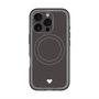 スリムプロテクションプレミアムケース with MagSafe［ オリジナル - 推し色ハート - ブラック ］