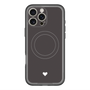 スリムプロテクションプレミアムケース with MagSafe［ オリジナル - 推し色ハート - ブラック ］