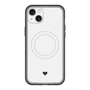 スリムプロテクションプレミアムケース with MagSafe［ オリジナル - 推し色ハート - ホワイト ］