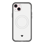 スリムプロテクションプレミアムケース with MagSafe［ オリジナル - 推し色ハート - ホワイト ］