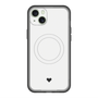 スリムプロテクションプレミアムケース with MagSafe［ オリジナル - 推し色ハート - ホワイト ］