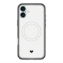 スリムプロテクションプレミアムケース with MagSafe［ オリジナル - 推し色ハート - ホワイト ］