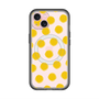 スリムプロテクションプレミアムケース with MagSafe［ オリジナル - 推し色水玉 - イエロー ］