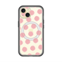 スリムプロテクションプレミアムケース with MagSafe［ オリジナル - 推し色水玉 - ピンク ］