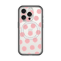 スリムプロテクションプレミアムケース with MagSafe［ オリジナル - 推し色水玉 - ピンク ］