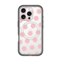 スリムプロテクションプレミアムケース with MagSafe［ オリジナル - 推し色水玉 - ピンク ］