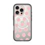 スリムプロテクションプレミアムケース with MagSafe［ オリジナル - 推し色水玉 - ピンク ］