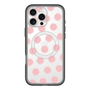 スリムプロテクションプレミアムケース with MagSafe［ オリジナル - 推し色水玉 - ピンク ］