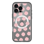 スリムプロテクションプレミアムケース with MagSafe［ オリジナル - 推し色水玉 - ピンク ］