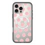 スリムプロテクションプレミアムケース with MagSafe［ オリジナル - 推し色水玉 - ピンク ］