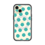 スリムプロテクションプレミアムケース with MagSafe［ オリジナル - 推し色水玉 - グリーン ］