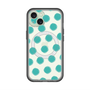 スリムプロテクションプレミアムケース with MagSafe［ オリジナル - 推し色水玉 - グリーン ］