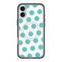 スリムプロテクションプレミアムケース with MagSafe［ オリジナル - 推し色水玉 - グリーン ］