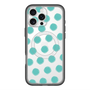 スリムプロテクションプレミアムケース with MagSafe［ オリジナル - 推し色水玉 - グリーン ］