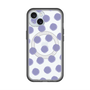 スリムプロテクションプレミアムケース with MagSafe［ オリジナル - 推し色水玉 - パープル ］
