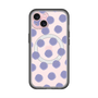スリムプロテクションプレミアムケース with MagSafe［ オリジナル - 推し色水玉 - パープル ］