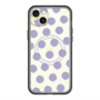 スリムプロテクションプレミアムケース with MagSafe［ オリジナル - 推し色水玉 - パープル ］