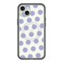 スリムプロテクションプレミアムケース with MagSafe［ オリジナル - 推し色水玉 - パープル ］