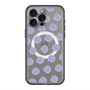 スリムプロテクションプレミアムケース with MagSafe［ オリジナル - 推し色水玉 - パープル ］