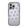 スリムプロテクションプレミアムケース with MagSafe［ オリジナル - 推し色水玉 - パープル ］