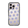 スリムプロテクションプレミアムケース with MagSafe［ オリジナル - 推し色水玉 - パープル ］