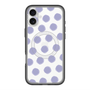 スリムプロテクションプレミアムケース with MagSafe［ オリジナル - 推し色水玉 - パープル ］