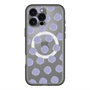 スリムプロテクションプレミアムケース with MagSafe［ オリジナル - 推し色水玉 - パープル ］