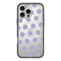 スリムプロテクションプレミアムケース with MagSafe［ オリジナル - 推し色水玉 - パープル ］