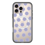 スリムプロテクションプレミアムケース with MagSafe［ オリジナル - 推し色水玉 - パープル ］