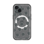 スリムプロテクションプレミアムケース with MagSafe［ オリジナル - 推し色水玉 - ブラック ］
