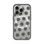 スリムプロテクションプレミアムケース with MagSafe［ オリジナル - 推し色水玉 - ブラック ］