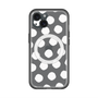 スリムプロテクションプレミアムケース with MagSafe［ オリジナル - 推し色水玉 - ホワイト ］