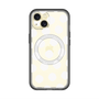スリムプロテクションプレミアムケース with MagSafe［ オリジナル - 推し色水玉 - ホワイト ］