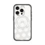 スリムプロテクションプレミアムケース with MagSafe［ オリジナル - 推し色水玉 - ホワイト ］