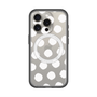 スリムプロテクションプレミアムケース with MagSafe［ オリジナル - 推し色水玉 - ホワイト ］