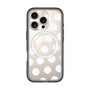 スリムプロテクションプレミアムケース with MagSafe［ オリジナル - 推し色水玉 - ホワイト ］