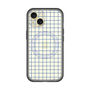 スリムプロテクションプレミアムケース with MagSafe［ オリジナル - 推し色チェック - ブルー ］