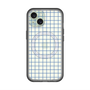 スリムプロテクションプレミアムケース with MagSafe［ オリジナル - 推し色チェック - ブルー ］