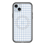 スリムプロテクションプレミアムケース with MagSafe［ オリジナル - 推し色チェック - ブルー ］