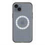 スリムプロテクションプレミアムケース with MagSafe［ オリジナル - 推し色チェック - ブルー ］