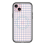スリムプロテクションプレミアムケース with MagSafe［ オリジナル - 推し色チェック - ブルー ］