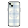 スリムプロテクションプレミアムケース with MagSafe［ オリジナル - 推し色チェック - ブルー ］