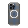 スリムプロテクションプレミアムケース with MagSafe［ オリジナル - 推し色チェック - ブルー ］